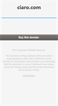 Mobile Screenshot of ciaro.com